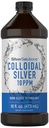Carlyle Colloidal 실버 액체 | 10 PPM | 16 fl. Oz (473 mL) | 나노 실버 기술 솔루션 | 채식주의, 비 GMO, 글루텐 무료 보충