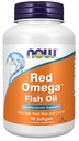 NOW Foods, CoQ10 30 mg 및 Omega-3 Fish Oil, 심혈관 지원 *, 90 Softgels와 레드 오메가 TM