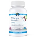 Nordic Naturals Pro Vitamin D3 Gummies, Wild Berry - 120 Gummies - 1000 IU 비타민 D3 - 훌륭한 맛 - 건강한 Bones, Mood & Immune System Function - Non-GMO - 120 서빙