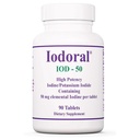 Optimox Iodoral 50 mg 보충교재 - 칼륨 Iodide 정제, 갑상선 지원, 매일 비타민 및 무기물, Lugol의 요오드 해결책 - 90 조사