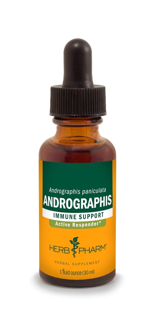 Immune 시스템 지원을위한 허브 Pharm Andrographis 액체 추출, 1 Fl Oz (팩 1) (DANDRO01)