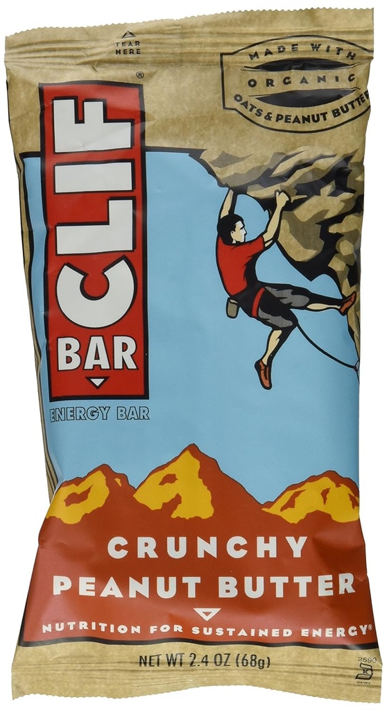 클리프 바, Og, Crnch Pnt Btr, 2.40-Ounce (12 팩)