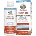 MaryRuth Organics Turkey Tail Mushroom Supplement | Ultra Absorption Liposomal | Full Spectrum | 200mg Beta-Glucans Per 서빙 | Vegan | 7.6 oz | 15 서빙