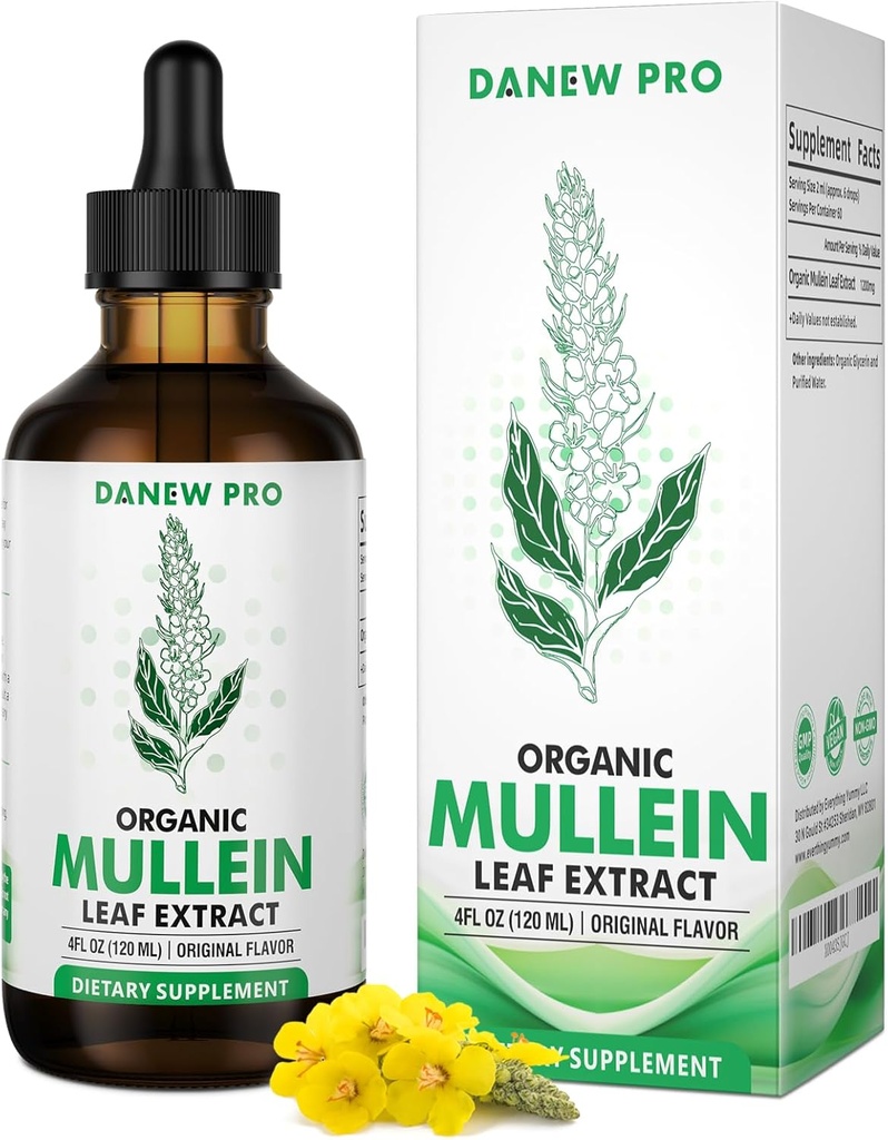 Mullein 잎 추출물 - 4oz