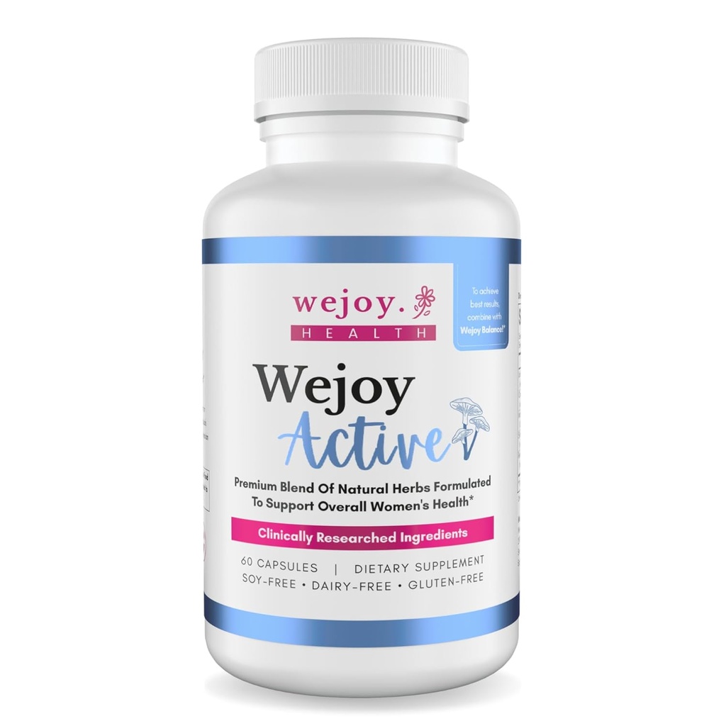 감사합니다. Active - 뇌 Fog, 관절 통증, 기억, 면역력 및 Clarity, Menopause 여성용 보충제, Lions Mane Supplement