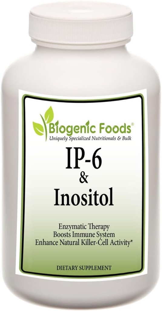 IP6 - Inositol Hexaphosphate & Inositol - 자연 면역 지원, Veggie 캡슐
