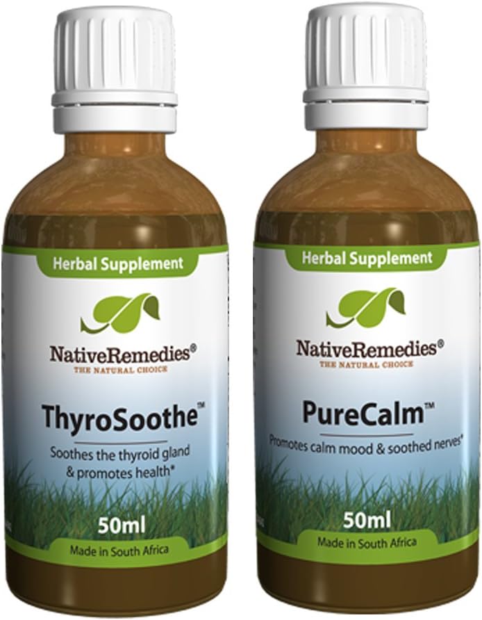 본래 Remedies ThyroSoothe와 PureCalm ComboPack
