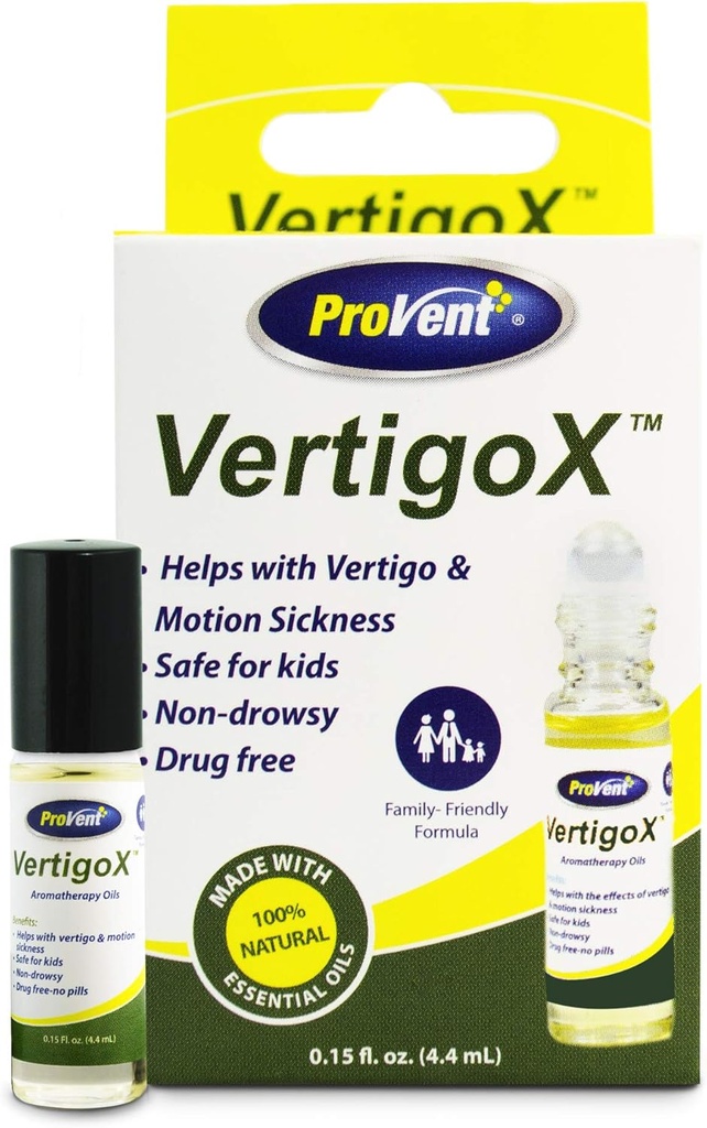 Provent Vertigo X 릴리프 오일, 0.15 Ounce