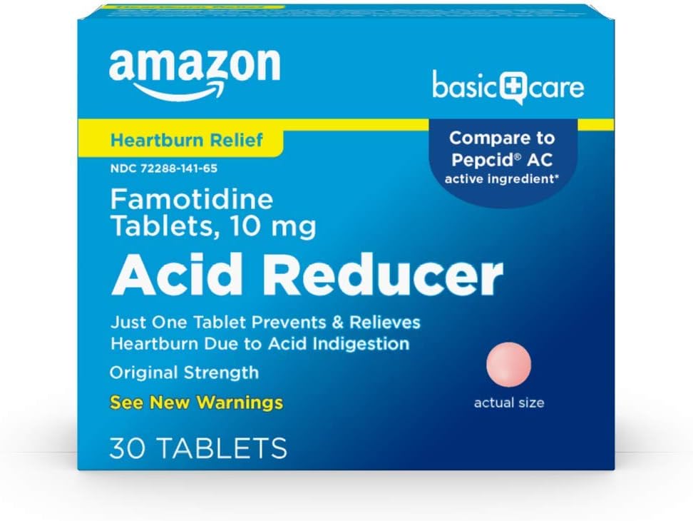기본적인 배려 산성 흡진기 Famotidine 정제 10 Mg, 30 조사