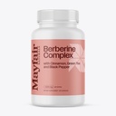 Berberine Complex 보충교재, Cinnamon와 더불어, 녹차 및 까만 고추 90의 캡슐