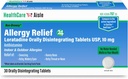 HealthCareAisle 알레르기 완화 - Loratadine 10 mg의 구두로 Disintegrating 정제 USP - 30 정제 - 원래 처방 강도 알레르기 약물, 24 시간 완화