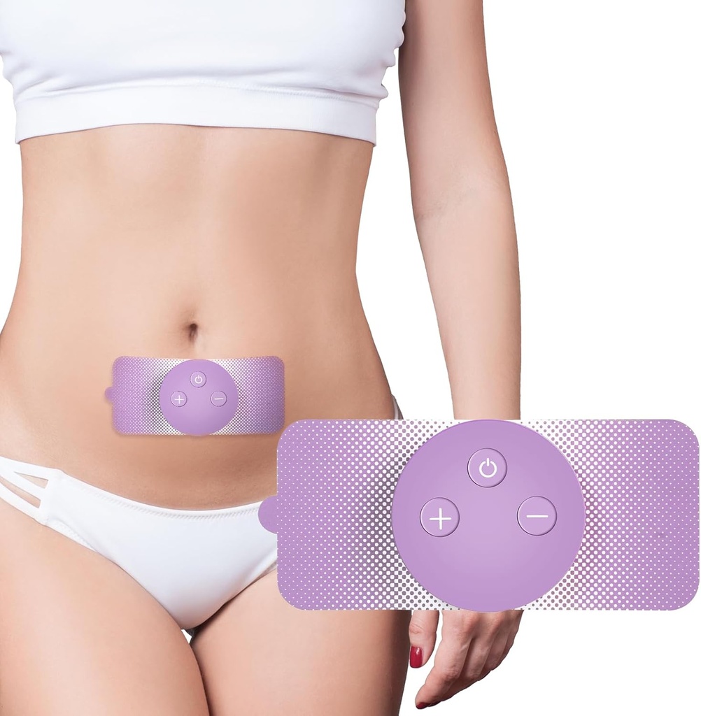 JUSTWILL 무선 휴대용 기간 Cramps 통증 완화 시뮬레이터 3 모드 30 인텐스 충전식 TENS 유닛 Menstrual Cramp Relief Home 의료 기기,여성 아내 여자 친구 여자