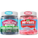 Probiotic + Prebiotic + Postbiotic + Fiber Gummies와 함께 저렴한 가격