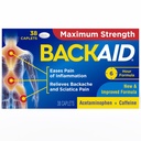 Backache, Sciatica 및 다리 통증, 강력한 조합, 오래 견딘 6 시간 공식, 38 조사에서 백미어 최대 힘 Aspirin 자유로운 고통 구호