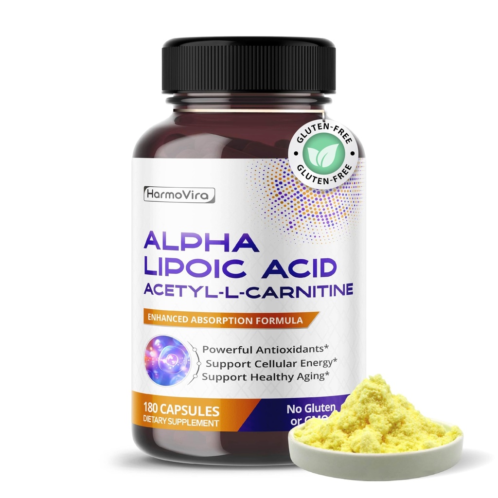 알파 Lipoic 산 Acetyl-L-Carnitine - 지원 Bladder Cleanse, Urinary Tract 건강 - 180 일 공급 - 미국에서 만드는