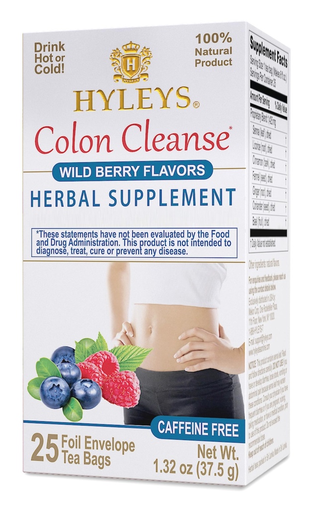 Hyleys Tea Colon Cleanse 와일드 버클리 (1 팩)