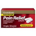 GoodSense 여분 힘 고통 기복, Acetaminophen 모자, 500 mg, 50 조사