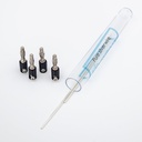 콜로이드 실버 | 순수 실버 와이어 99.99% 페어 | 인증서 | 9999 | 12 게이지 4" | FromBora Colloidal Silver Generator Wire | Plus 4pcs Wire Holder