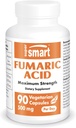 Supersmart - 하루 (최대 강도) 당 Fumaric 산 500mg - 천연 보충 | Non-GMO & 글루텐 무료 - 90 채식 캡슐