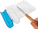 Medarchitect 권리 손 풀기 쟁반 Spatula (Clear - 목제 손잡이)