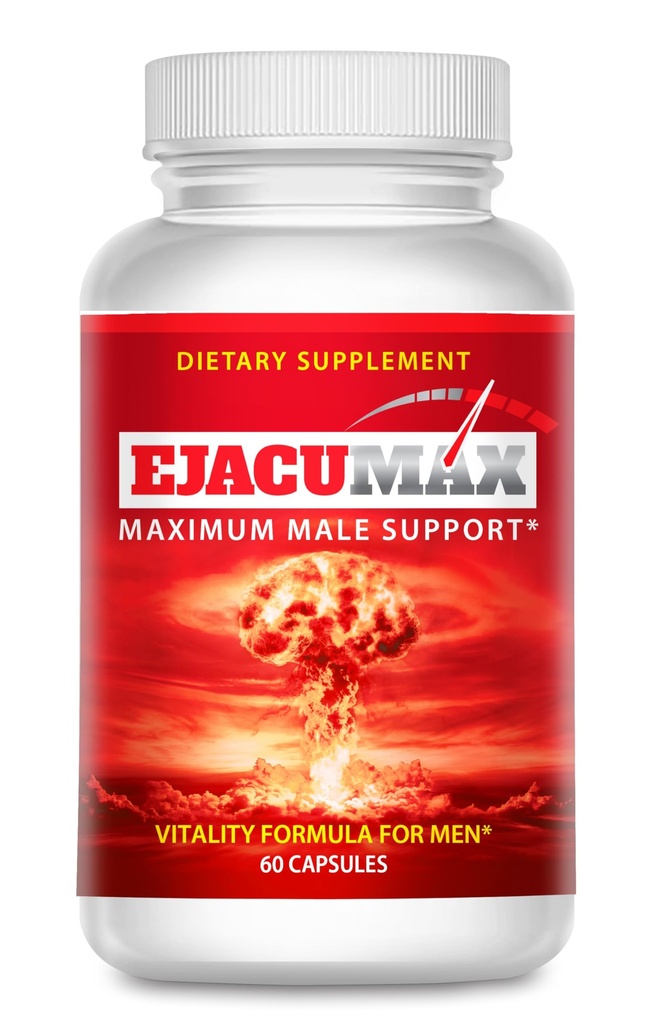 Ejacumax Vitality- Men- Fertility 공식을위한 Prenatal 비타민 - 남성 정액 볼륨 증강 인자 - 높은 Potency 정액 카운트 부스트 포뮬레이션 - 모든 자연적이고 효과적인 60 캡슐