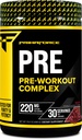 Primaforce Pre-Workout Complex Powder (Grape, 30 서빙) - 운동 루틴 향상을위한 피트니스 보충, 438g