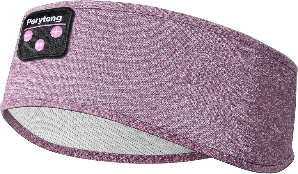Perytong 수면 헤드폰, Bluetooth Sports Headband Headphones Ultra-Thin HD 스테레오 스피커와 함께 잠자기, 운동, 조깅, 요가, 불면증, 항공 여행, Unisex를위한 명상