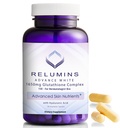 Hyaluronic 산, 알파 Lipoic 산, 로즈 엉덩이, 비타민 E & Riboflavin를 가진 Relumins 1650mg L 글루타티온 복합물 - 산화 방지제 지원, 미국 - 90의 캡슐에서 만드는 휴일 놀을 위해 완전히