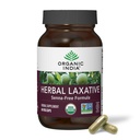 ORGANIC INDIA 초본 Laxative 보충교재 - 변비, 여자와 남자를 위한 초본 Laxative 캡슐, 변비 기복 - USDA에 의하여 증명되는 유기, 비 GMO, 채식주의자 - 60의 캡슐을 위한 자연적인 Laxative