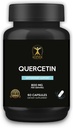 Klever Lifestyle | Bromelain Supplement가있는 Quercetin | 산화 방지제, 뇌 건강 | 60 캡슐 | 800mg