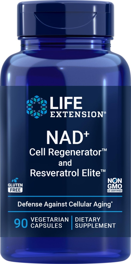 생활 연장 NAD+ 세포 Regenerator와 Resveratrol 엘리트, 90의 볼트 모자