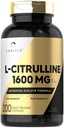 Carlyle L Citrulline 보충교재 | 1600mg | 200의 분말 캡슐 | 남자와 여자를 위해 | 진보된 Athlete 공식 | 비 GMO & 글루텐 무료