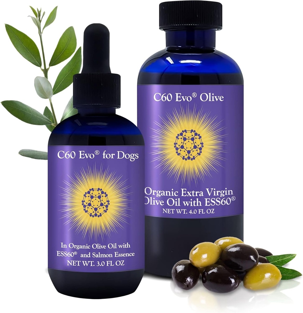 개 Lover Set - 당신, 인간과 Canines를 위한 여분 버진 올리브 기름에 있는 순수한 ESS60의 각각을 위한 병, 개 보충교재, 필수 착용 애완 동물 용품 및 개 제품