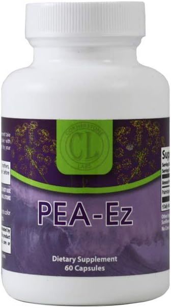 Pea-EZ (Palmitoylethanolamide) 캡슐, 400 mg, 60 조사