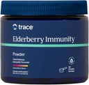 Trace Minerals Elderberry Immunity - Elderberry와 함께 건강 지원 음료 보충 - Cell Integrity & Heart Health - Lemon Berry, 6.7 oz (50 서빙)