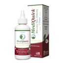 MediQuick Skin & Wound Care Hydrogel Drops - 치유에 대한 12 시간 행동과 빠른 치유 응급 처치, 화상, 염증, 돌진, 이치, Eczema & More - No-Sting과 안전한 부상 세척 - 4 Fl Oz