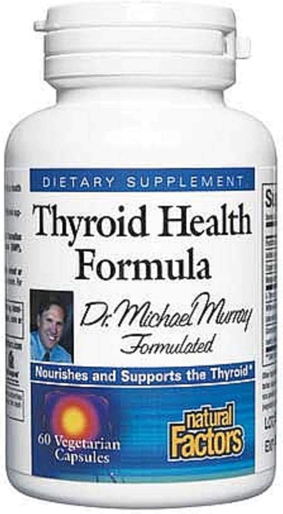 자연적인 요인 - Thyroid 건강 공식, Thyroid 동맥, 60의 채식 캡슐을 위한 영양 지원