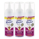 Little Remedies Sterile 아기 Saline Nasal Mist, 신생아에 대한 안전 Stuffy 및 건조 Noses, 3 Fl Oz, 팩의 3
