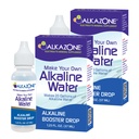 ALKAZONE 자신의 알칼리성 물 만들기 - 알칼리성 부스터 드롭 1.25 oz (2 팩)