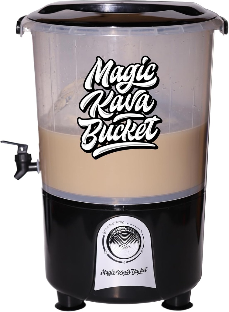 Magic Kava Bucket - 자동 카바 음료 메이커 - Kava의 1 갤런을 만드십시오