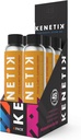 KENETIK Ketone 음료 혼합, Exogenous Ketones 혼합, Keto, Caffeine & Sugar Free, Clean Energy & Mental Focus, 커피 대안 D-BHB - Pineapple Passionfruit 맛, 6PK