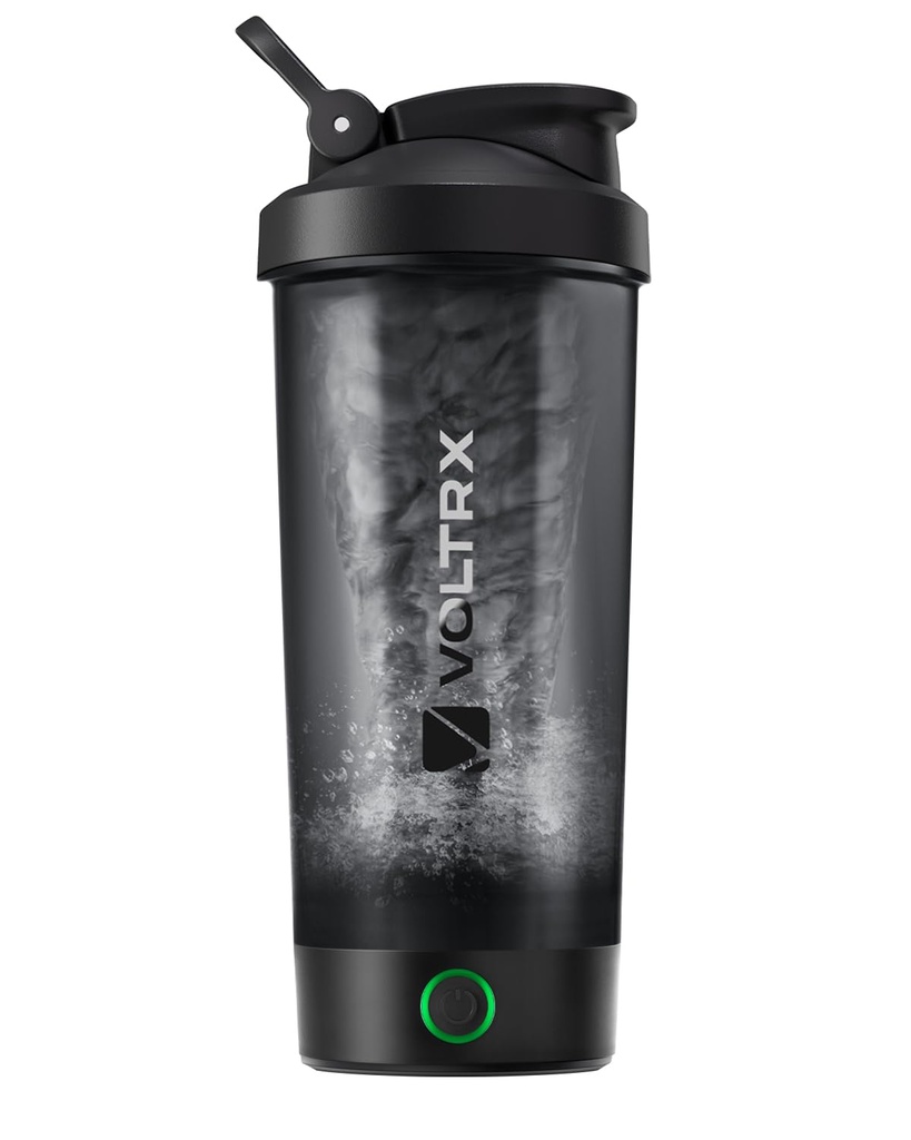 VOLTRX 단백질 셰이커 병, Merger USB C 충전식 전기 단백질 쉐이크 믹서, 단백질 쉐이크 및 식사 교체 쉐이크, BPA 무료, 24oz를 위한 셰이커 컵