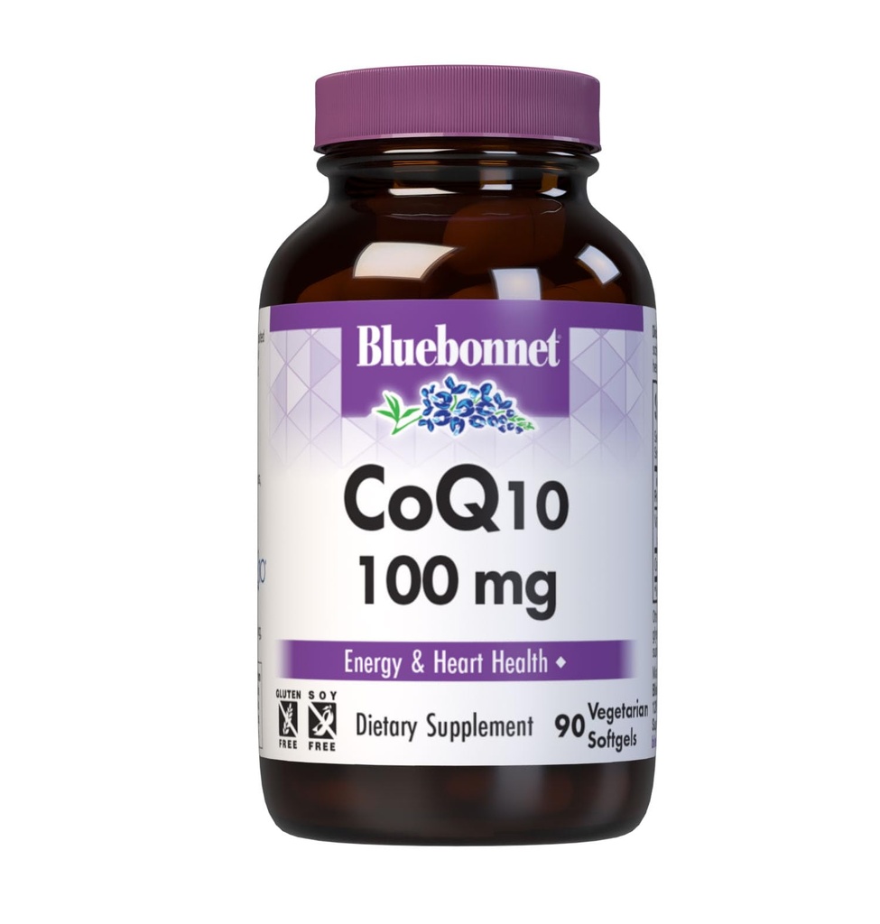 BlueBonnet CoQ-10 채식 Softgels, 100 mg, 90 조사