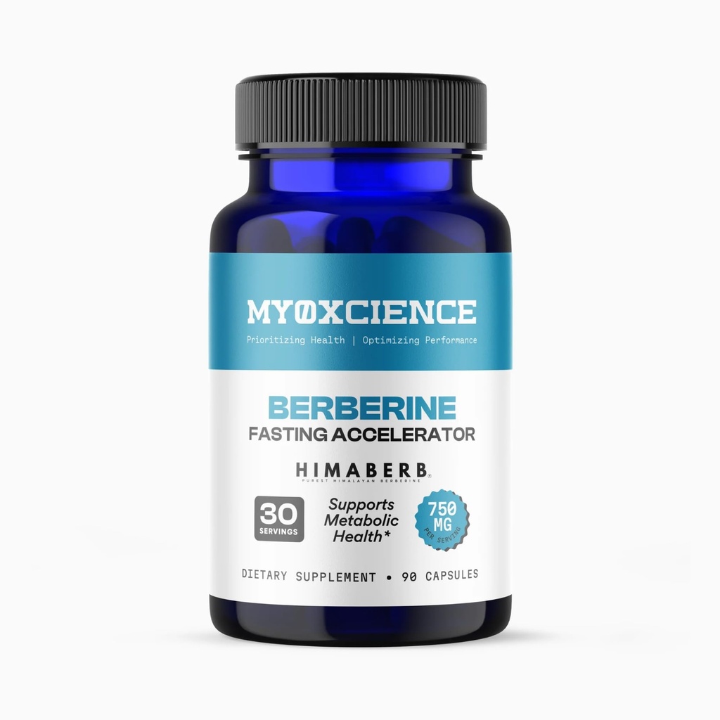 MYOXCIENCE Berberine 고속 가속기 | ALA(Alpha Lipoic Acid)와 Biotin(90 캡슐)를 가진 Himaberb Berberine HCL
