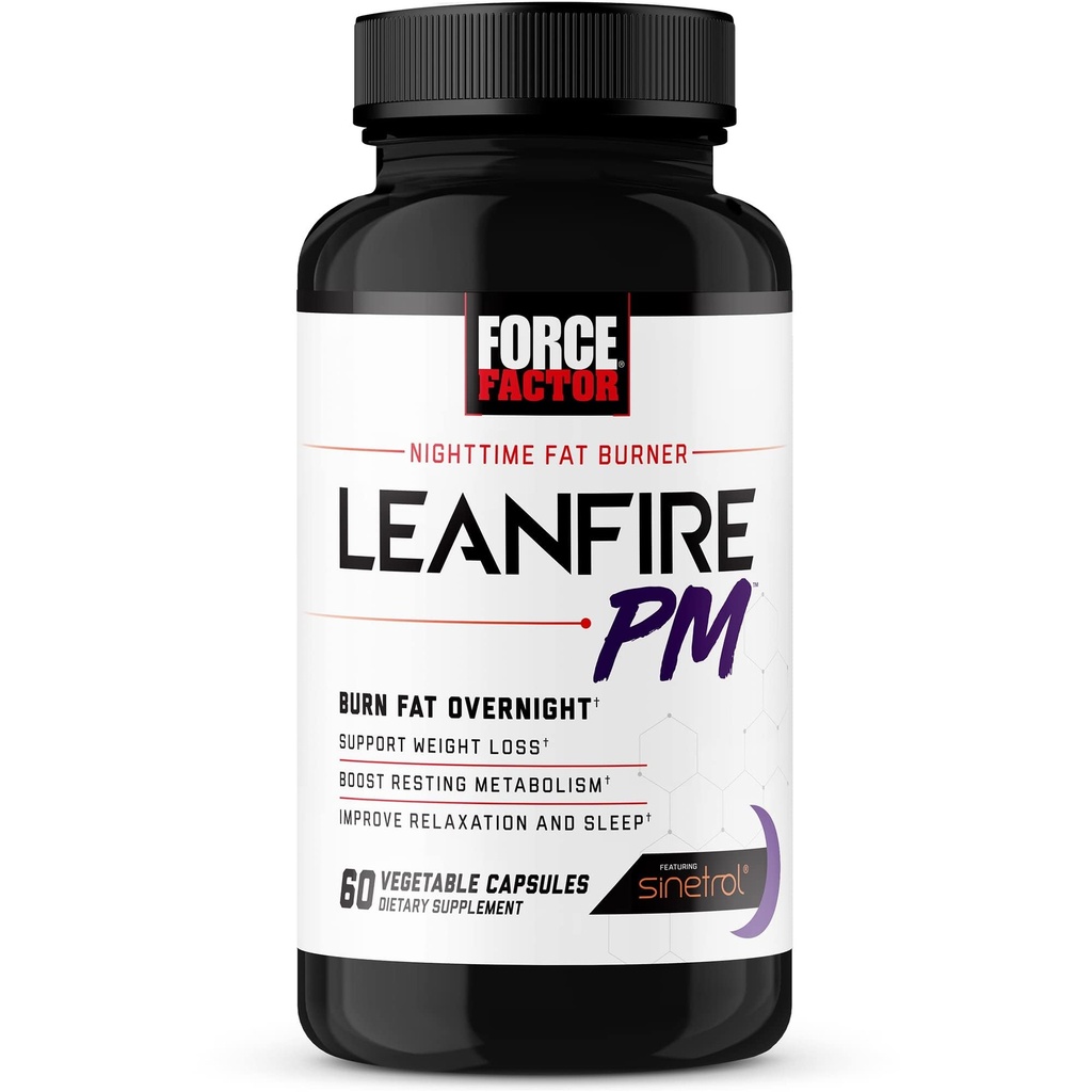인장 인자 LeanFire PM 체중 감소 알약 여성 & 남자, 뚱뚱한 가열기 & Overnight 체중 감소 알약을 위한 뚱뚱한, 부스트 Metabolism, 개량하는 수면, 무수한 결과를 위한 강력한 공식, 60의 캡슐