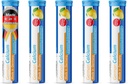 T & D 독일 칼슘 500 mg - 100 Vegan 음료 Effervescent 정제 - 레몬 라임 풍미 - 독일에서 만든