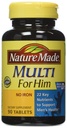 Nature Made Multivitamin for Him, 매일 영양 지원을위한 남성 멀티 비타민, 90 정제 (포장 3)