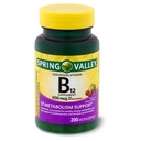 스프링 밸리:보통적인 점 비타민 B-12, 500 mcg (200 버찌 Microlozenges)