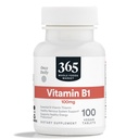 전체적인 음식 시장, 비타민 B1 100mg, 채식주의자, 100개의 정제에 의하여 365
