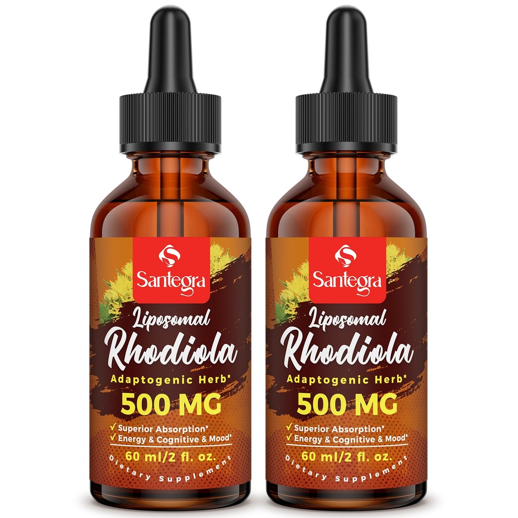 57,000 MG Liposomal 활동적인 Rhodiola Rosea 보충교재, Rhodiola 뿌리 추출물, 높은 흡수를 위한 액체, Rhodiola Rosea 뿌리 추출물 에너지, 긴장, 계류, 채식주의자, 120 ml